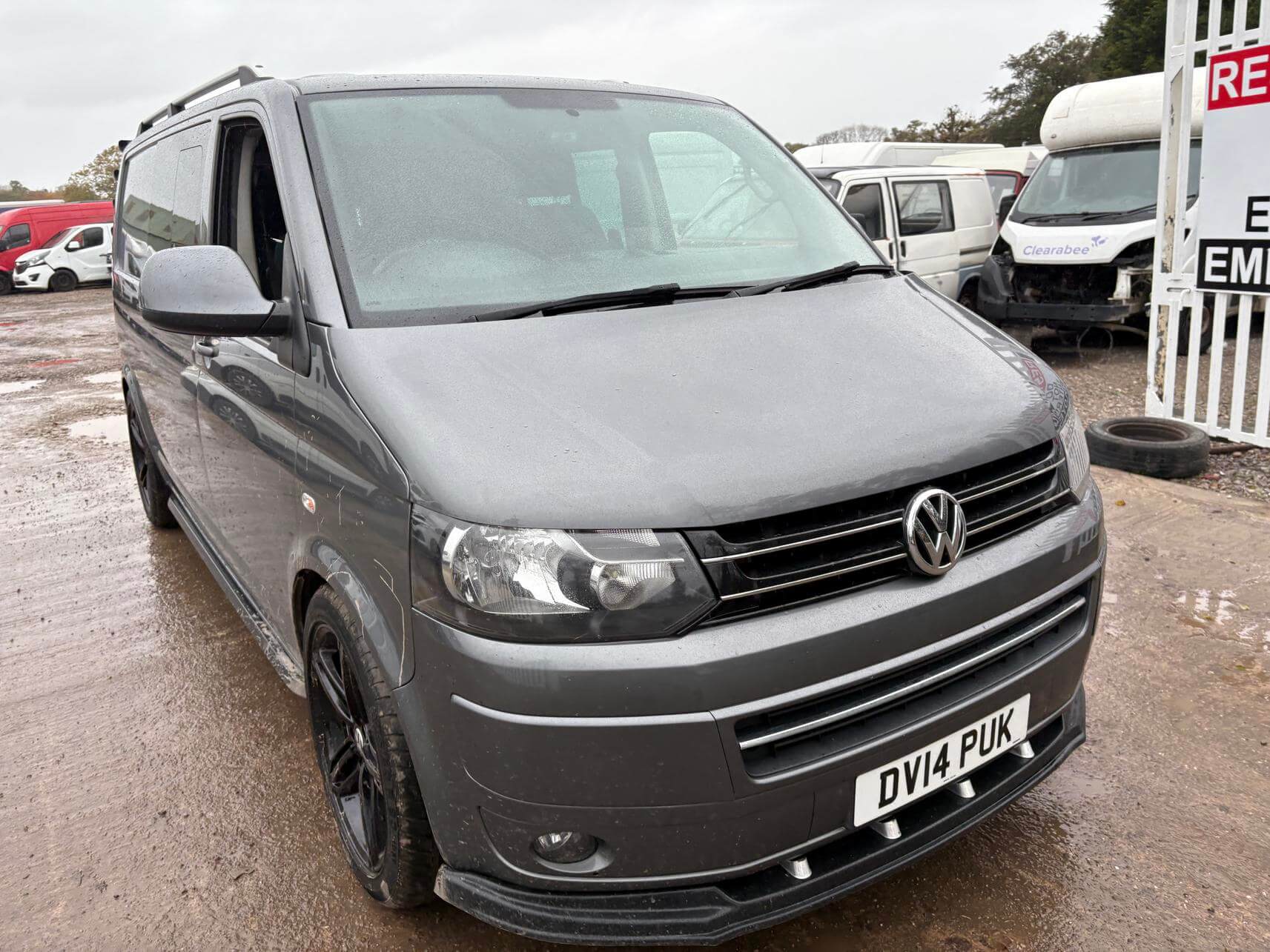 2014 Volkswagen Transporter T32 T5 2.0 Highline 140 crew cab 1 owner FSH No Vat