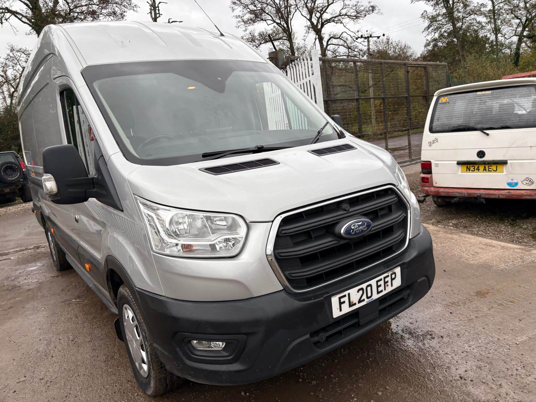 2020 Ford Transit 350 Mark 8 Silver Trend Lwb high top tdci Ecoblue Euro 6 NoVat