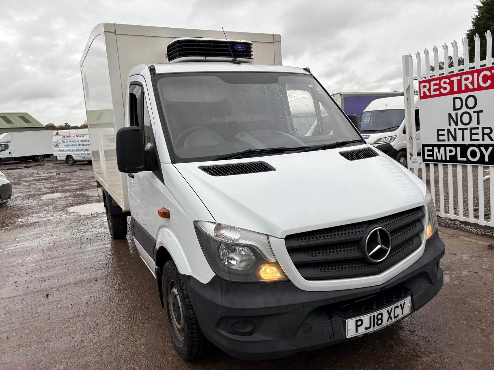 2018 Mercedes Sprinter 314 Cdi Automatic Luton box fridge van 127k Euro 6 No Vat