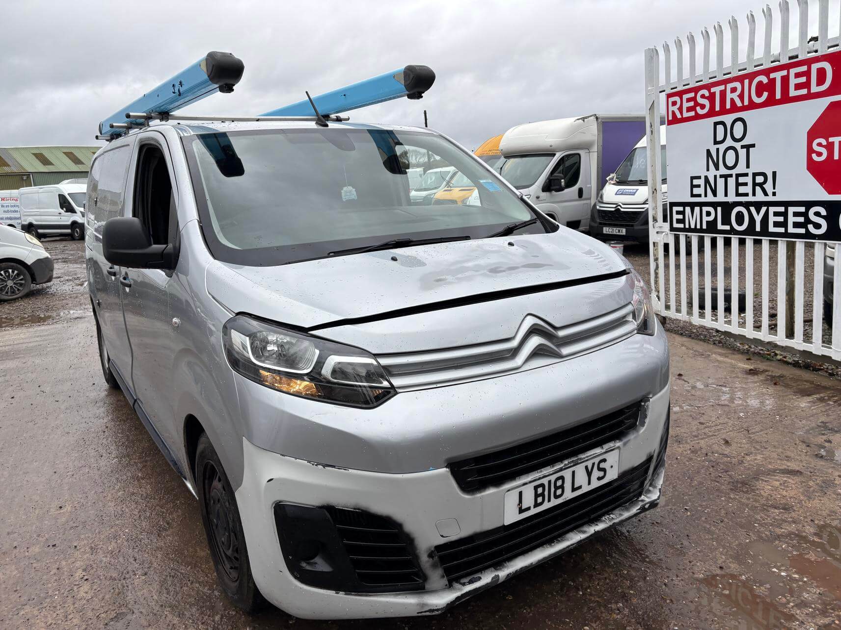 2018 Citroen Dispatch Expert Enterprise 1.6 Hdi needs paint repair Euro 6 No Vat