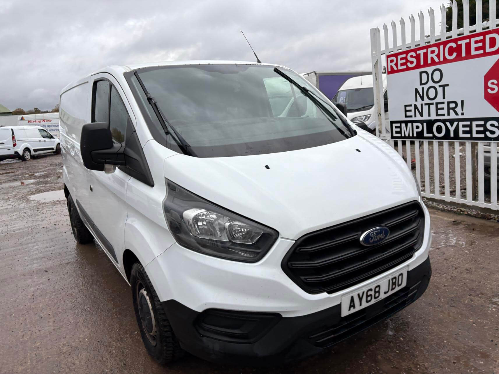 68 Plate Ford Transit Custom 300 12 months mot Euro 6 Vat Inclusive bargain