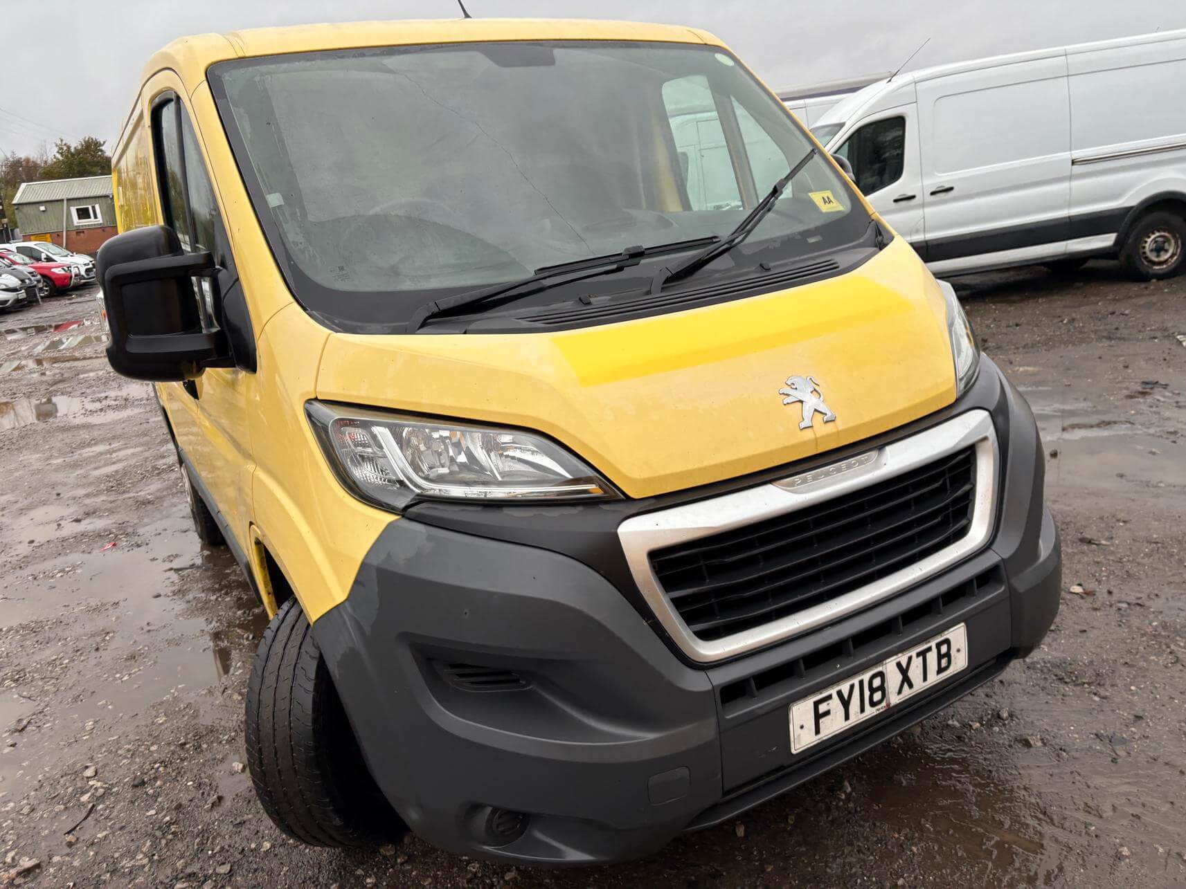 2018 Peugeot Boxer Relay 333 L1H1 swb yellow 93k 2.0 Hdi Euro 6 Vat Inclusive