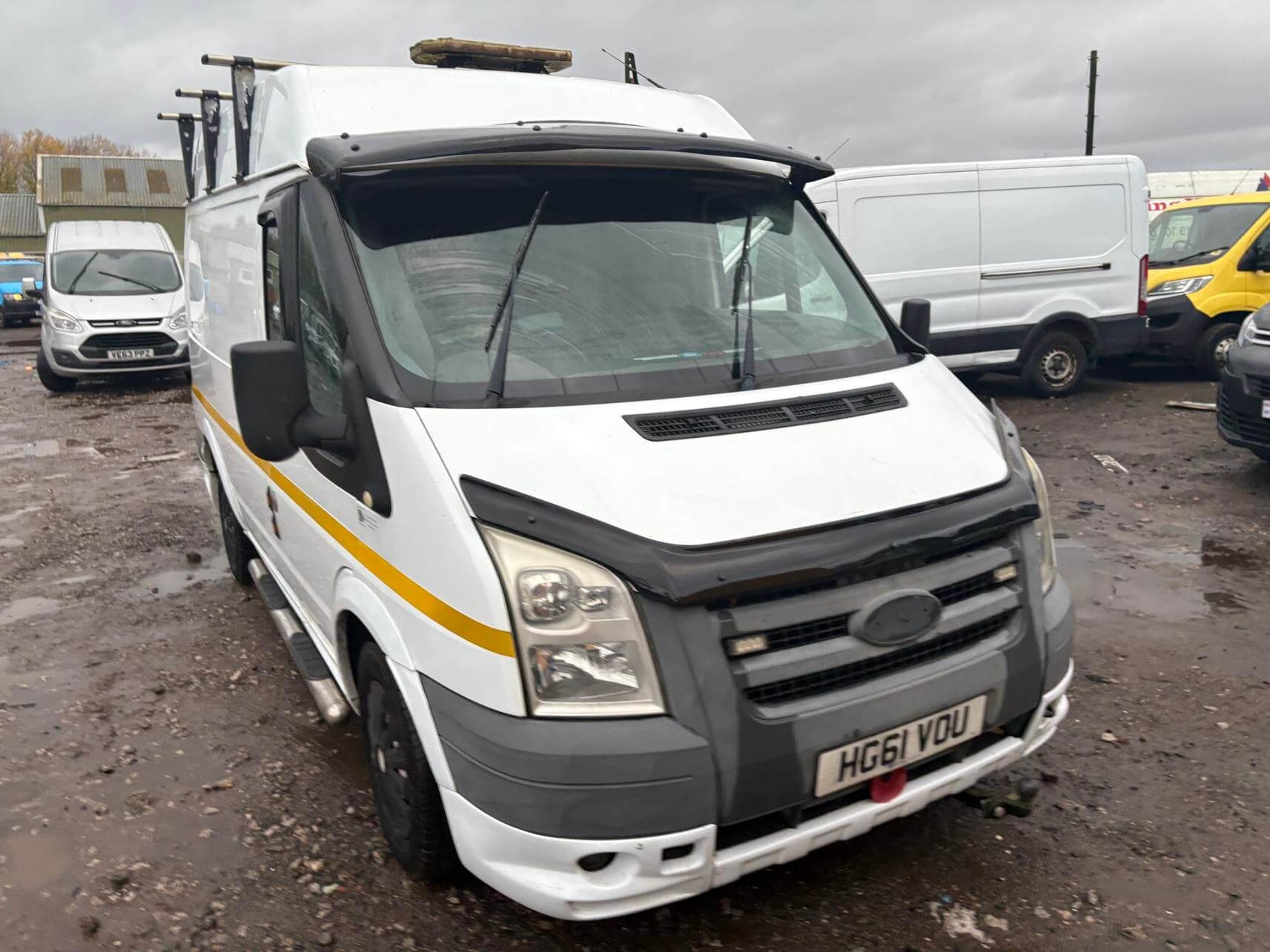 56 Plate Ford Transit 2.2 Tdci 85 T280 Mwb Long Mot Excellent Runner Vat Inc