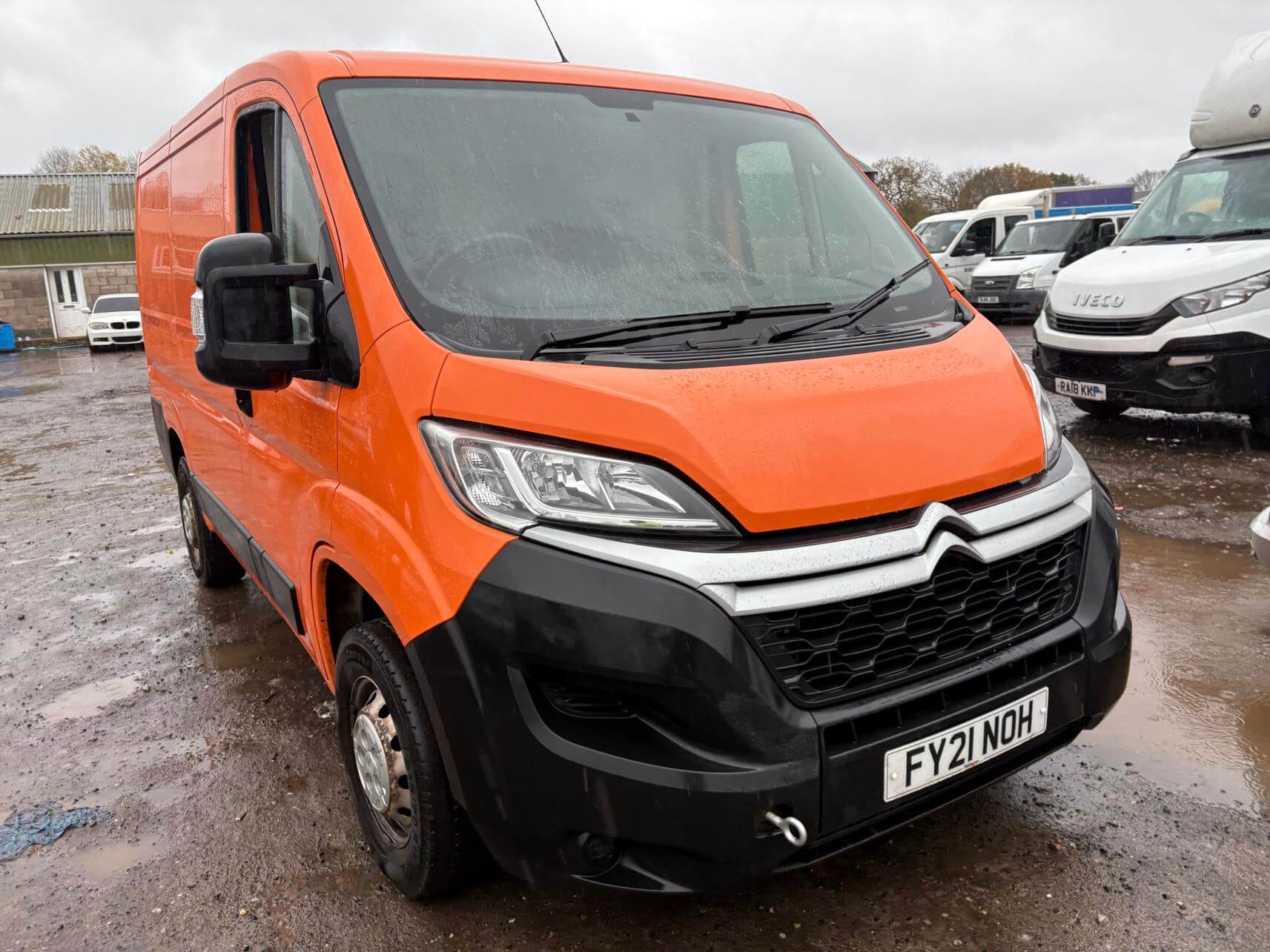 2021 Citroen Relay Boxer L1H1 swb Enterprise starts runs needs repair Vat Inc