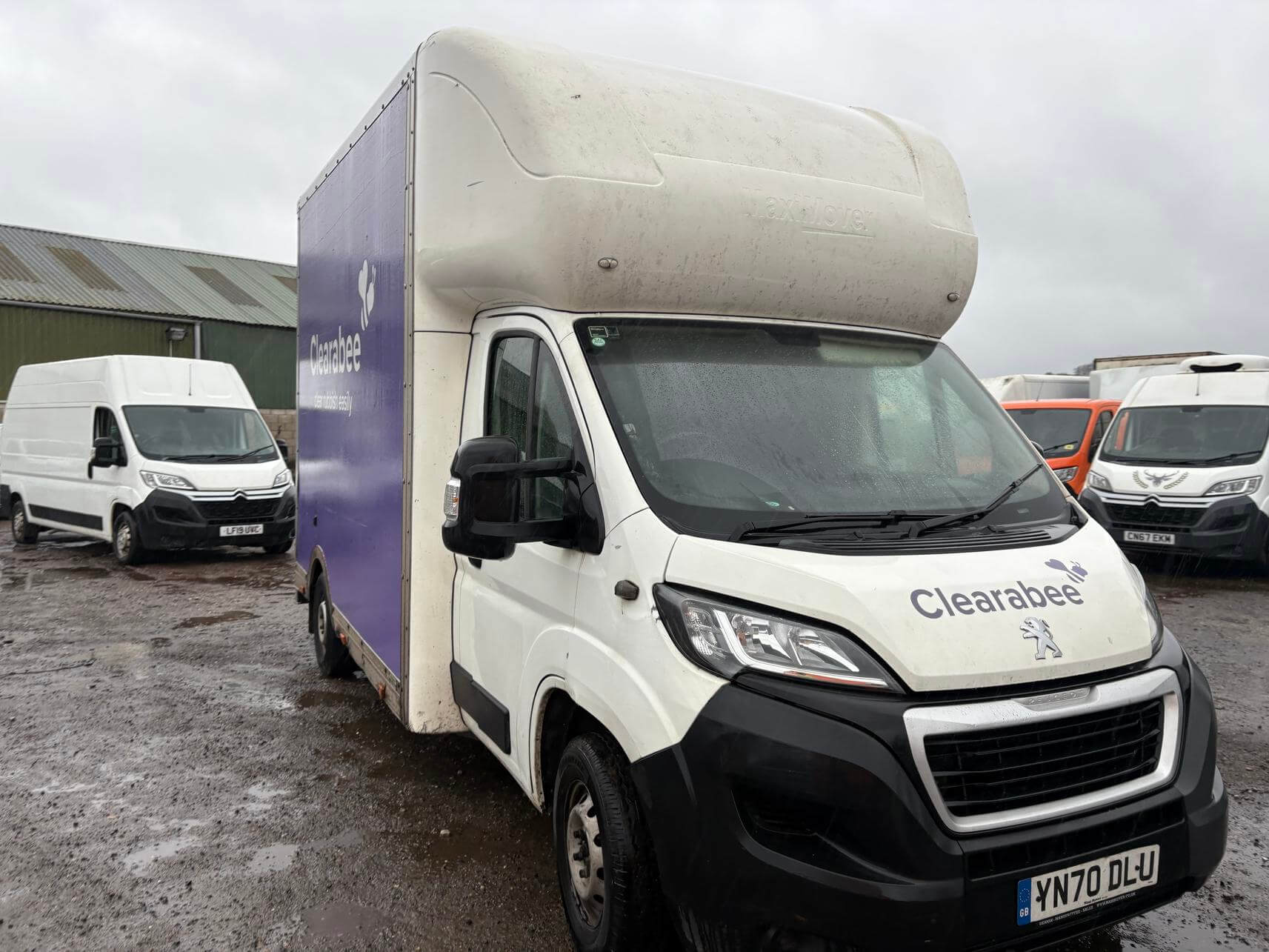 70 Plate Peugeot Boxer 2.0 Hdi Luton low loader needs head gasket Euro 6 Vat Inc