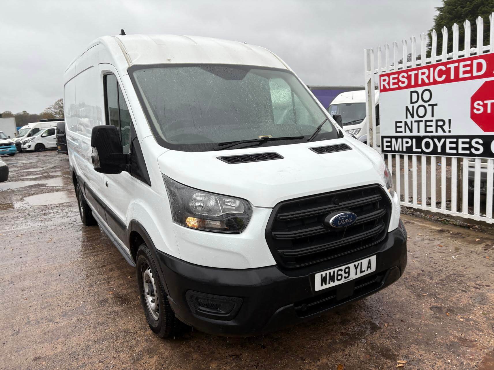 69 Plate Ford Transit 350 mk8 Lwb high top 89k miles 1 owner Euro6 Vat Inclusive