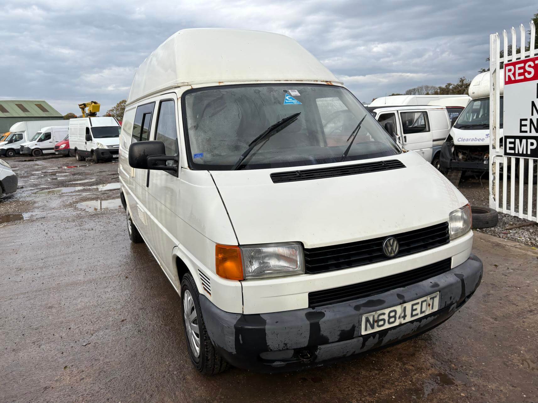 1996 Volkswagen Transporter T5 2.4 Diesel Lwb High Top Camper Long Mot Bargain