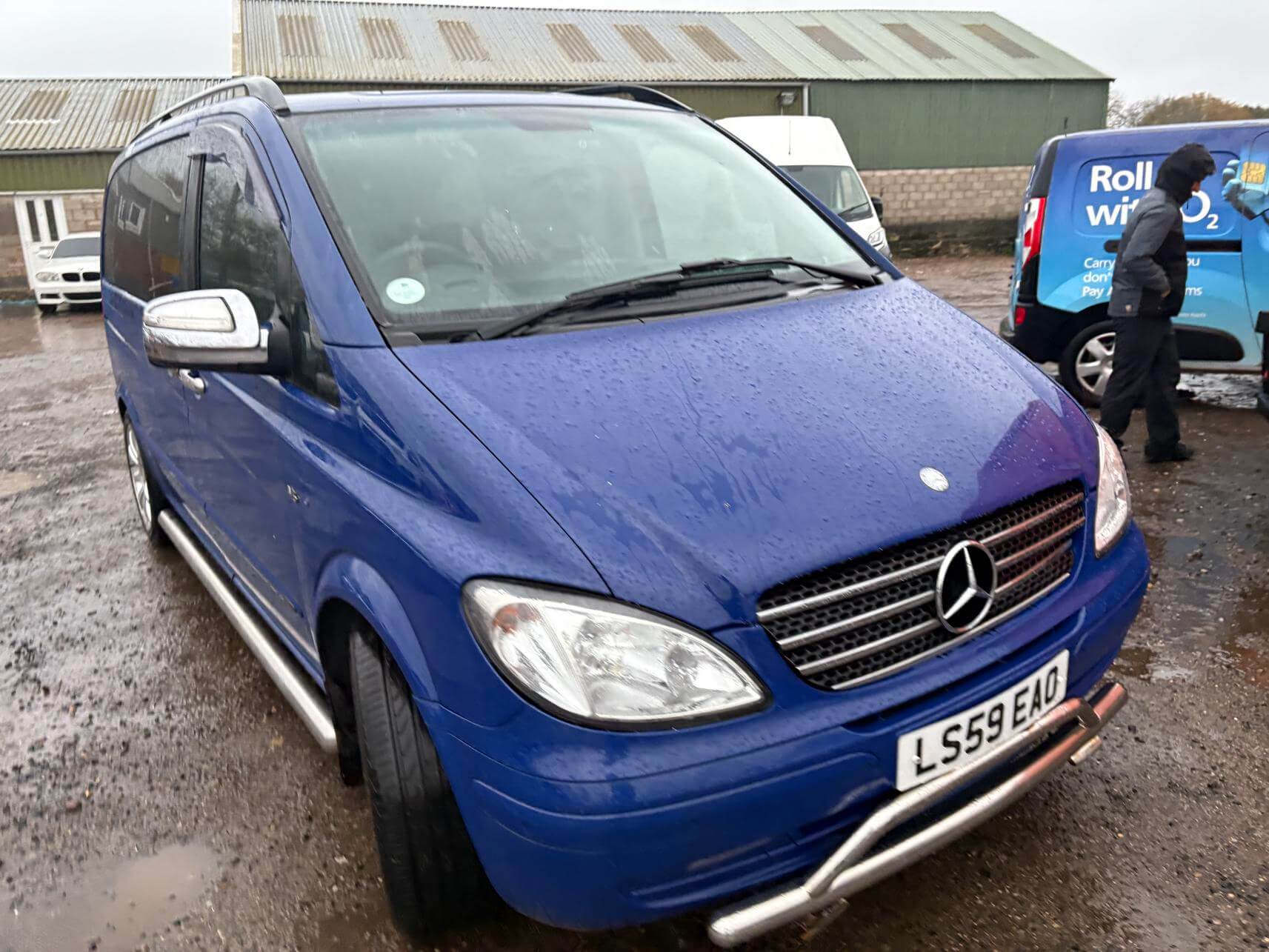 59 Plate Mercedes Viano Ambiente 3.0 Cdi Automatic none runner engine No Vat