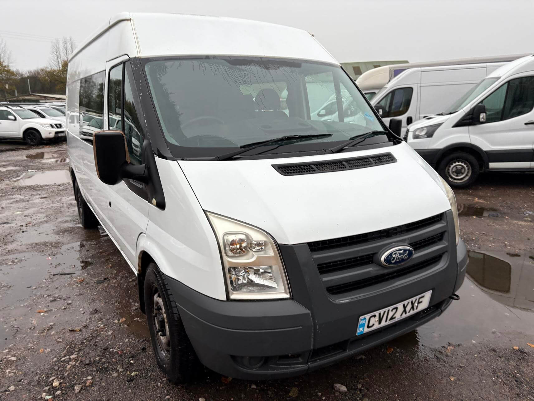 2012 Ford Transit 2.4 tdci 115 bhp RWD T350 Lwb Double crew Cab long mot No Vat