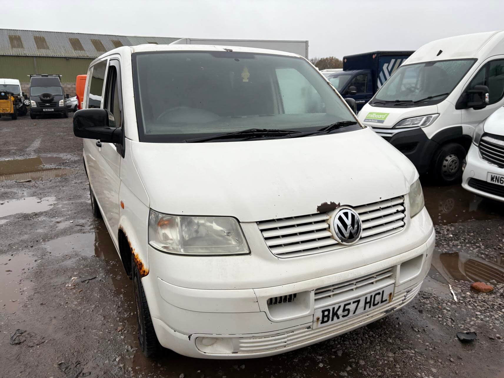 57 Plate Volkswagen Transporter T5 1.9 Tdi camper day van 12 months mot No Vat