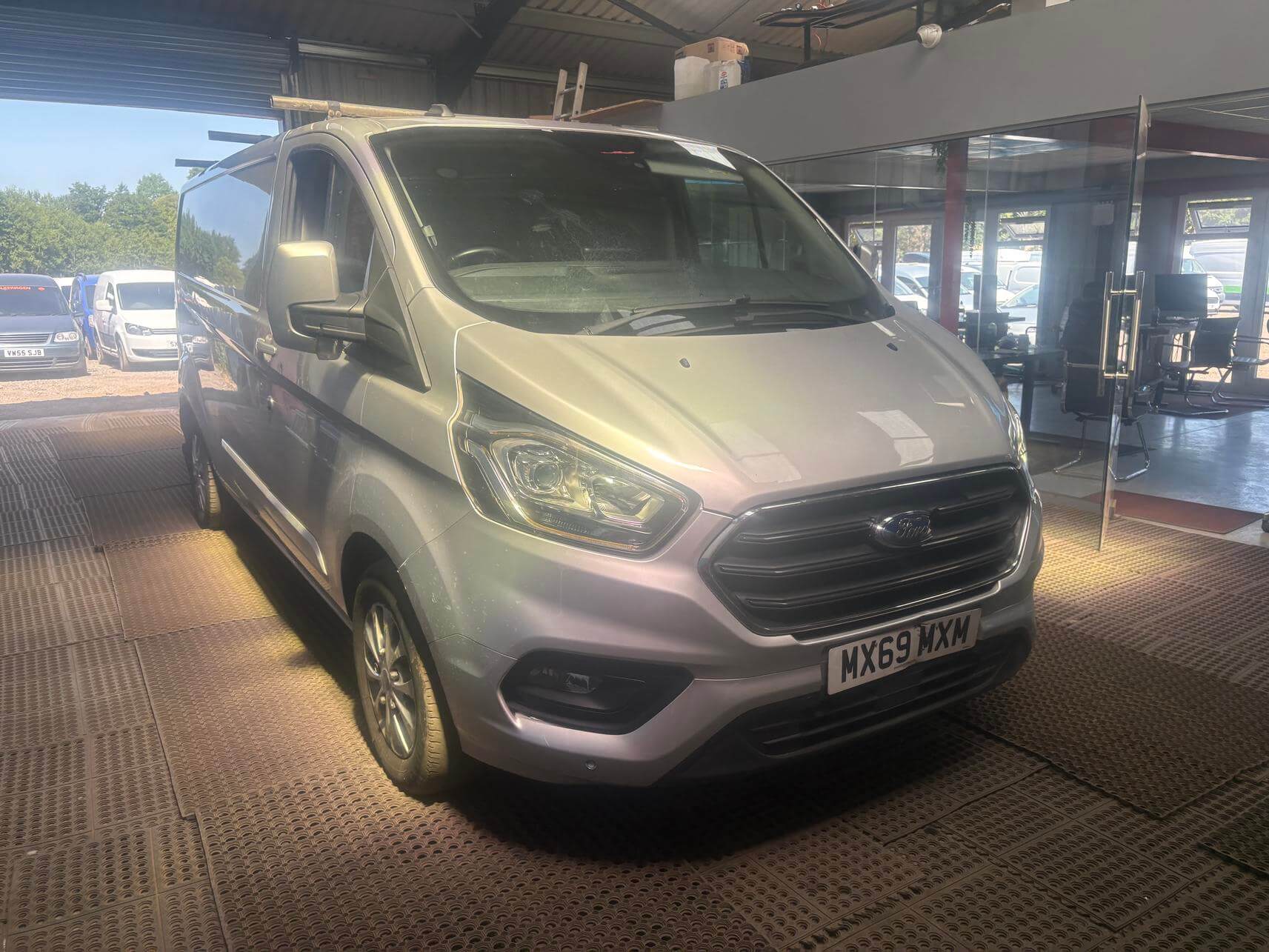 69 plate Ford Transit Custom 300 Limited top spec Ecoblue Euro 6 Vat Inclusive