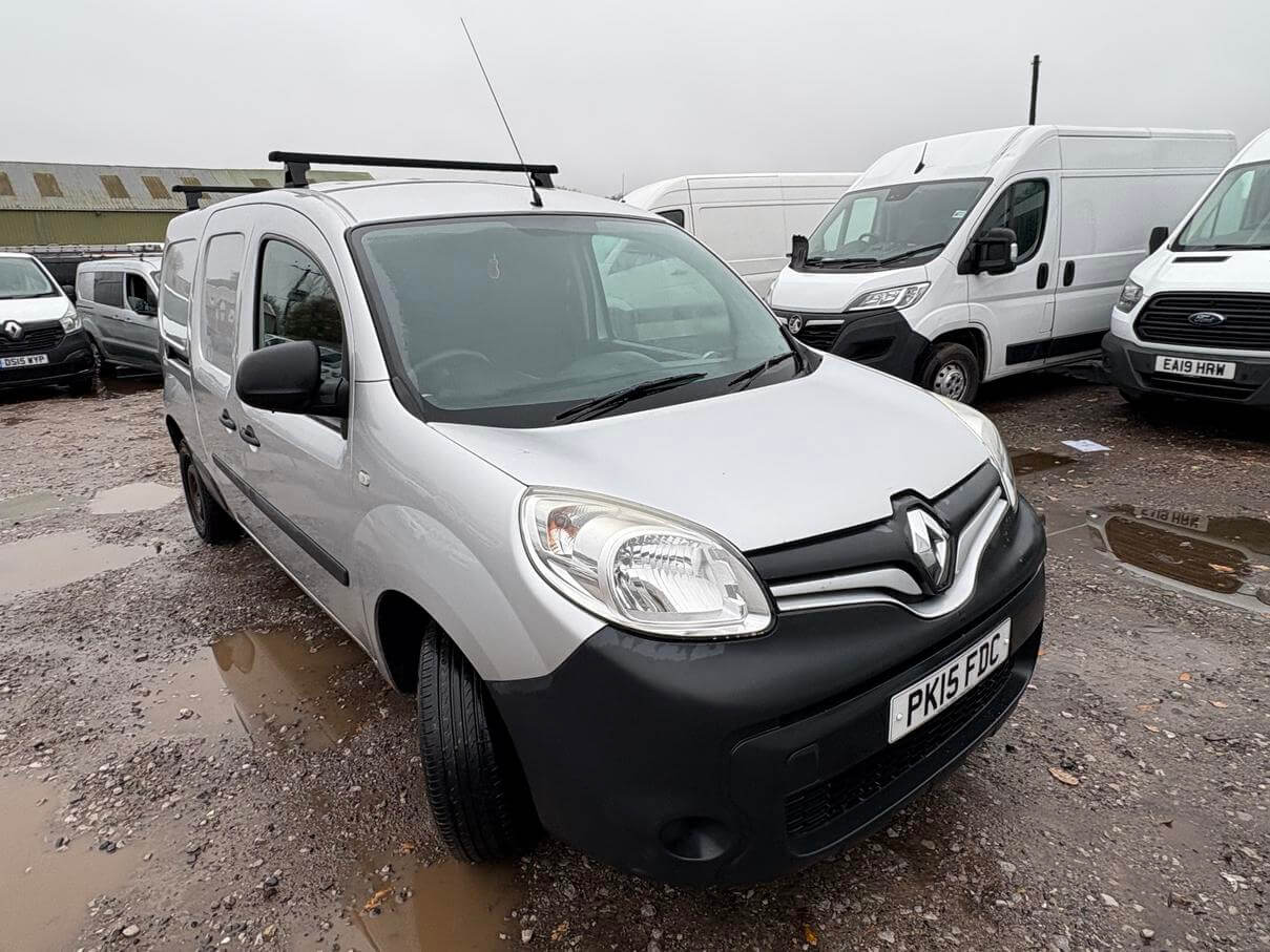 2015 Renault Kangoo Maxi Silver Lwb Ll21 Core 1.5 Dci Long Mot No Vat Bargain
