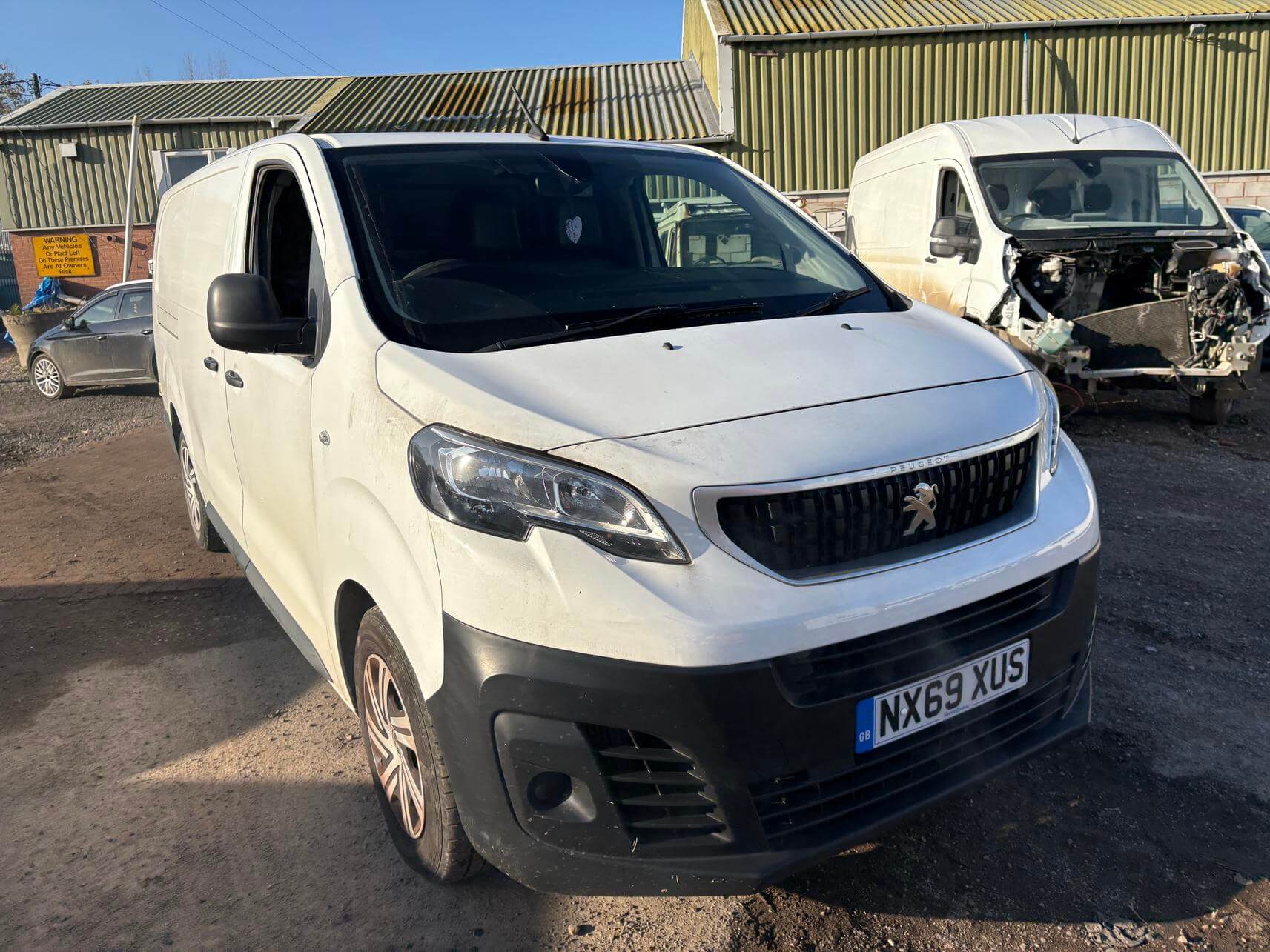 69 Plate Peugeot Expert Professional L2 1.5 Hdi runs needs repair Euro 6 No Vat