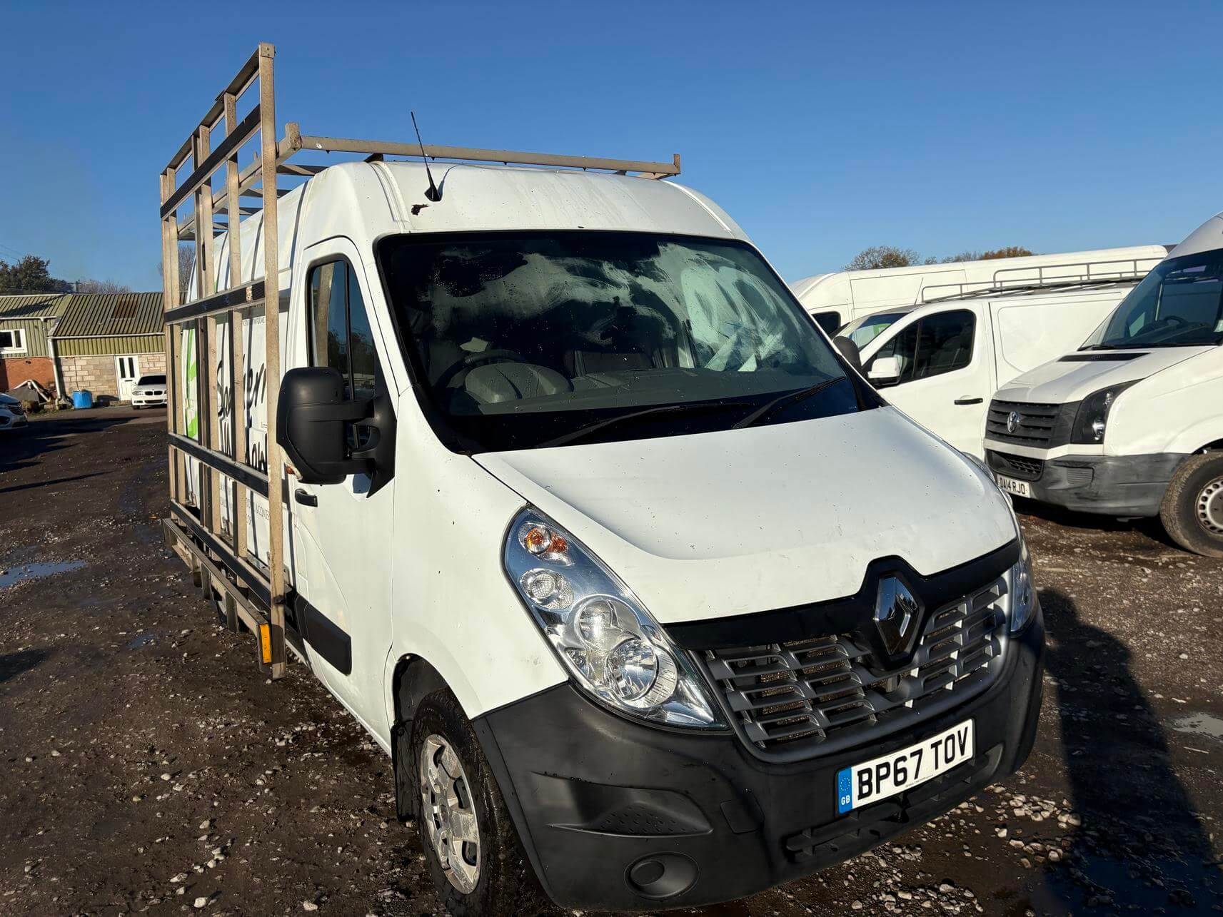 67 Plate Renault Master Movano Dci window rack van needs gearbox Euro 6 Vat Inc