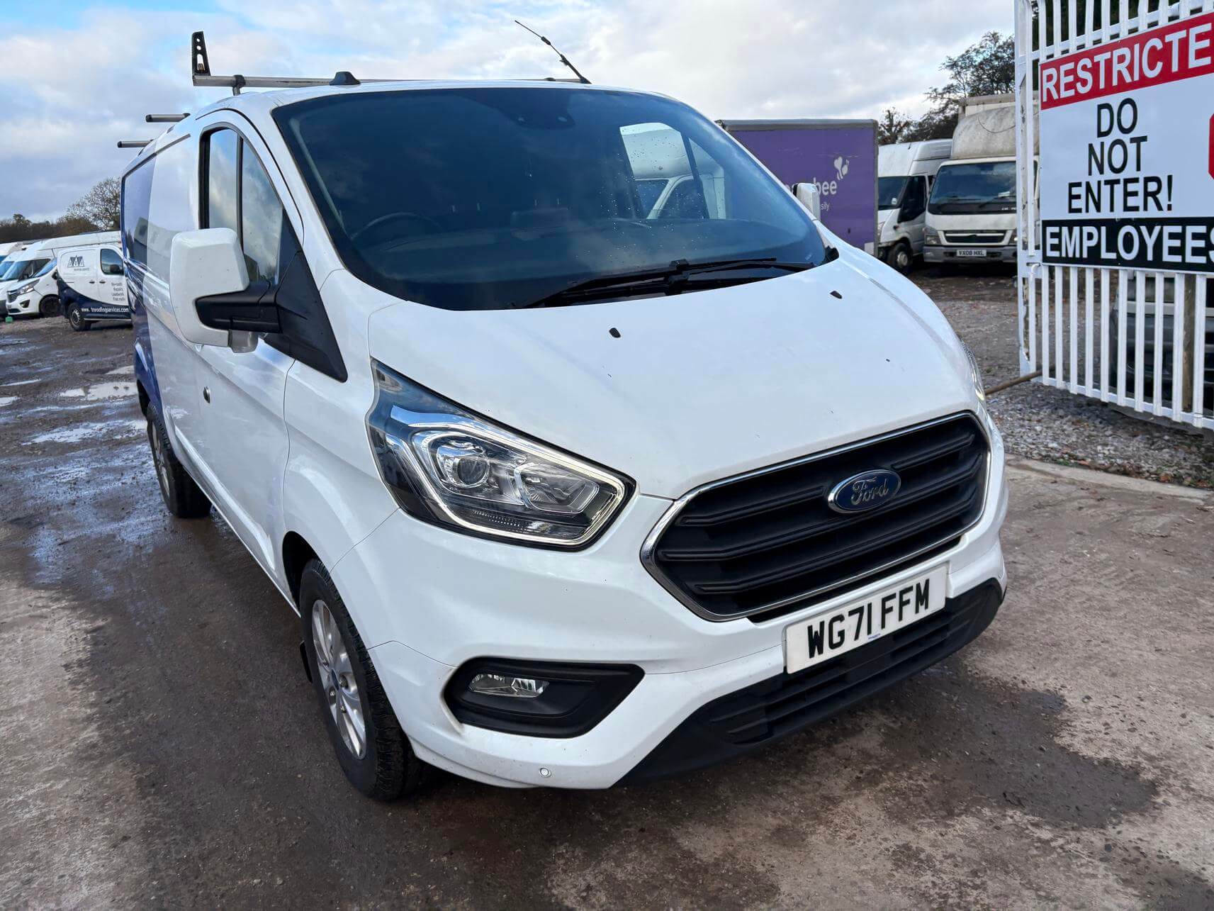 71 Plate Ford Transit Custom 300 Limited 2.0 Tdci Eco Blue Fresh Mot Great Spec No Vat