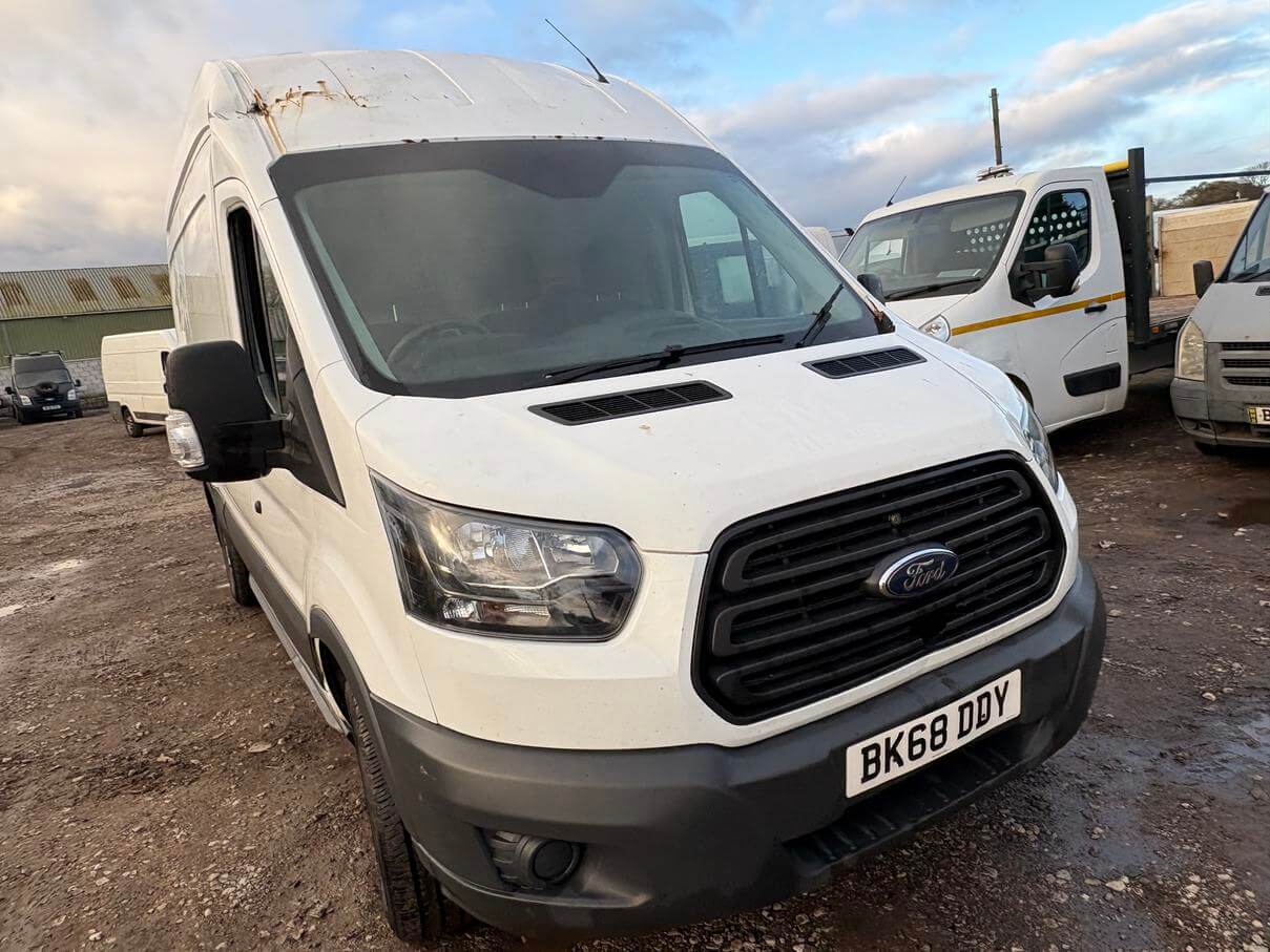 68 Plate Ford Transit 350 2.0 tdci lwb high top 96k miles Euro 6 Vat Inclusive