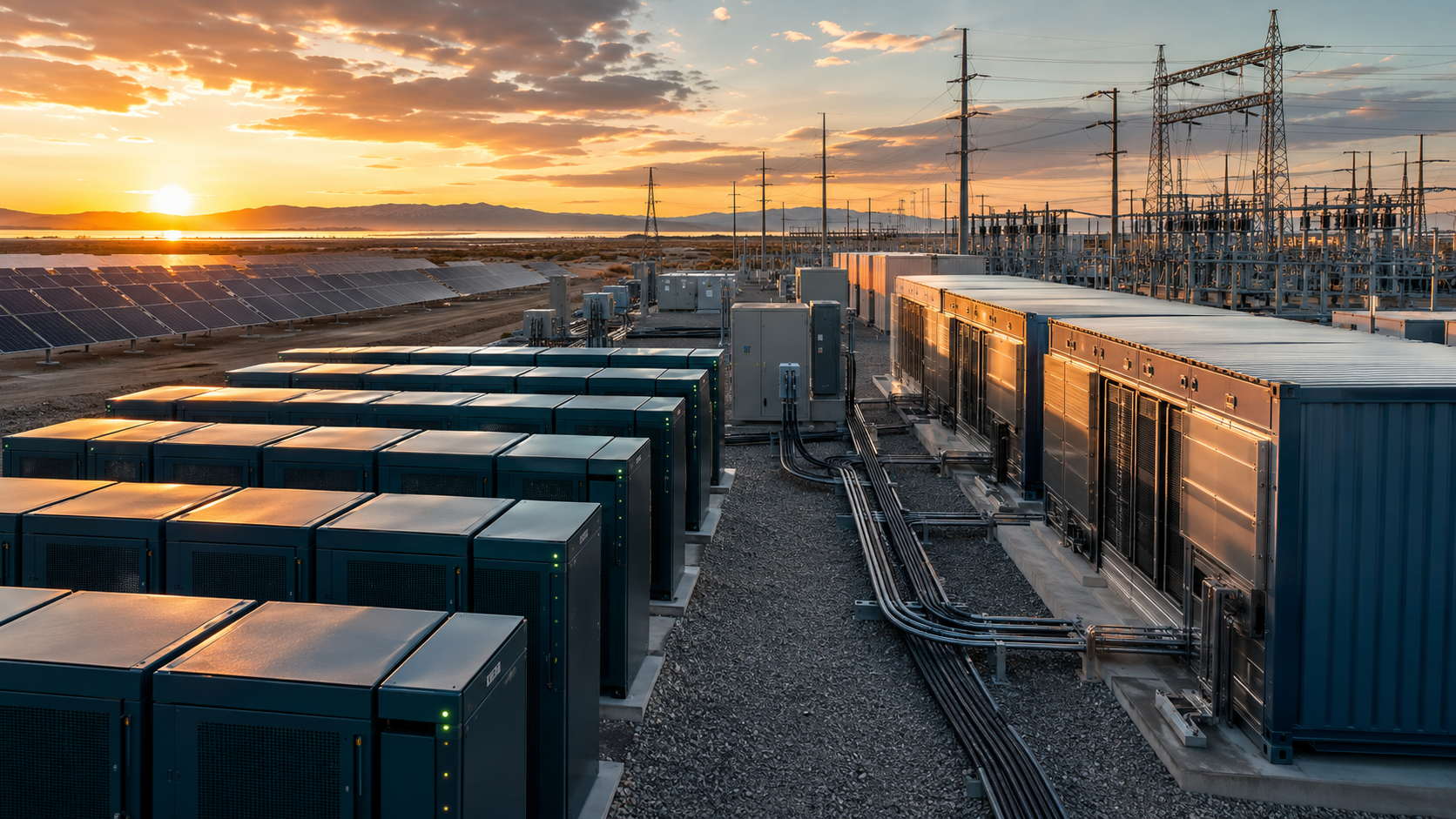 sodium-ion battery storage, BESS, Faraday-shielded data center, containerized data center, AI hyperscaler, GPU power infrastructure, U.S. battery manufacturing, Tynergy, Sycomp, River Tech, peak shaving, behind-the-meter power, data center energy storage, renewable energy storage, EnergyOS