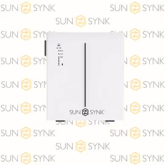 A picture of a Sunsynk battery