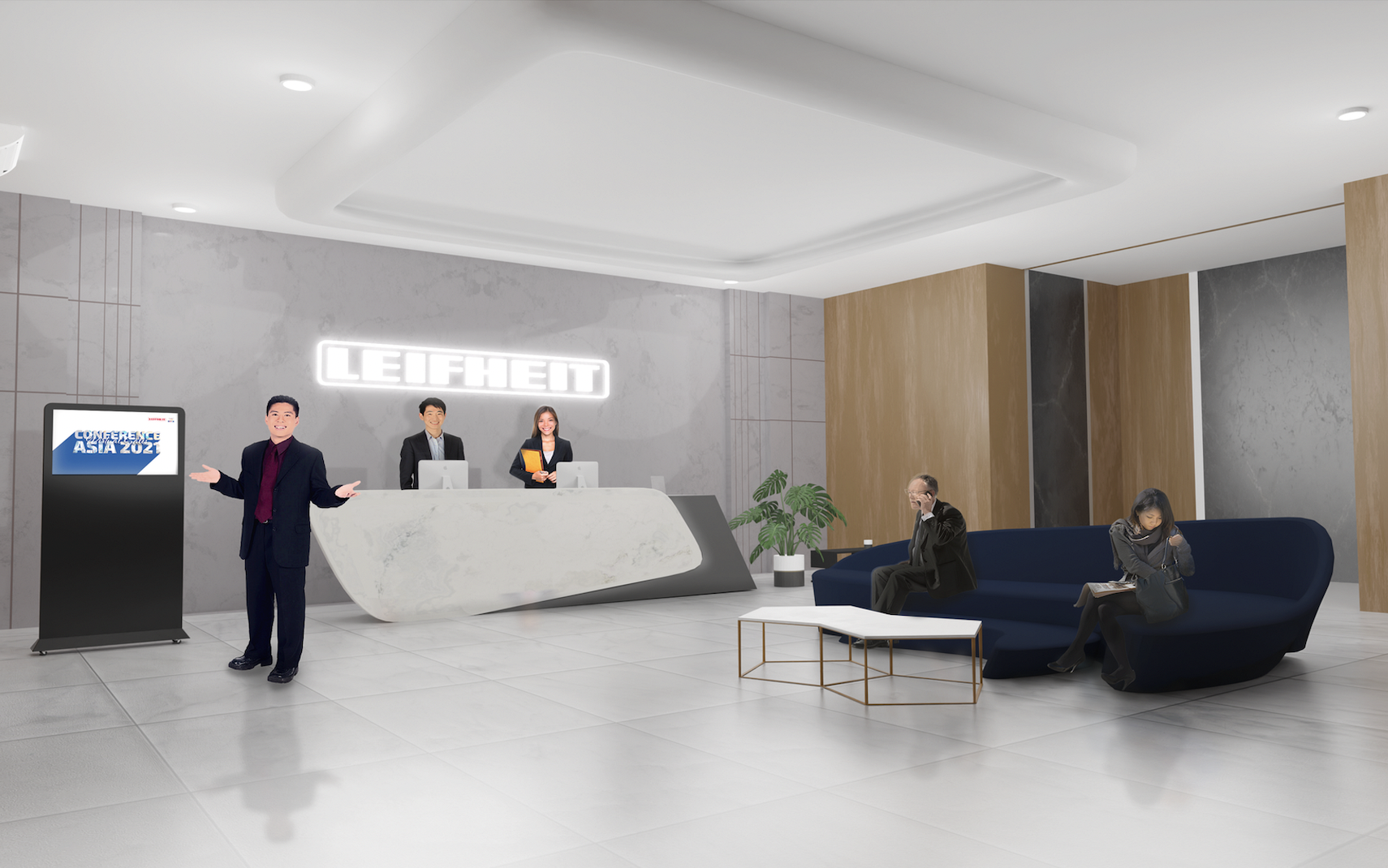 Virtuelle Kundenevents