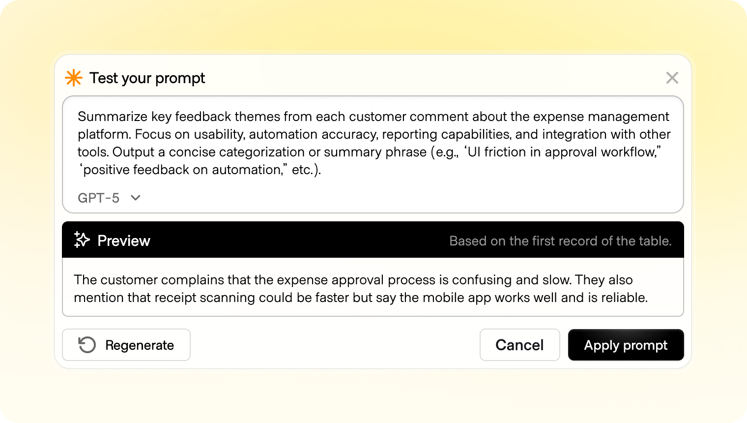 AI UX Patterns | Sample response | ShapeofAI.com