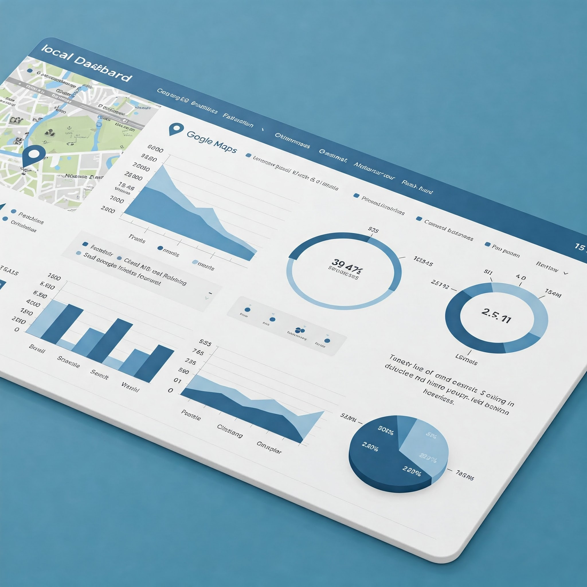 local seo business intelligence dashboard