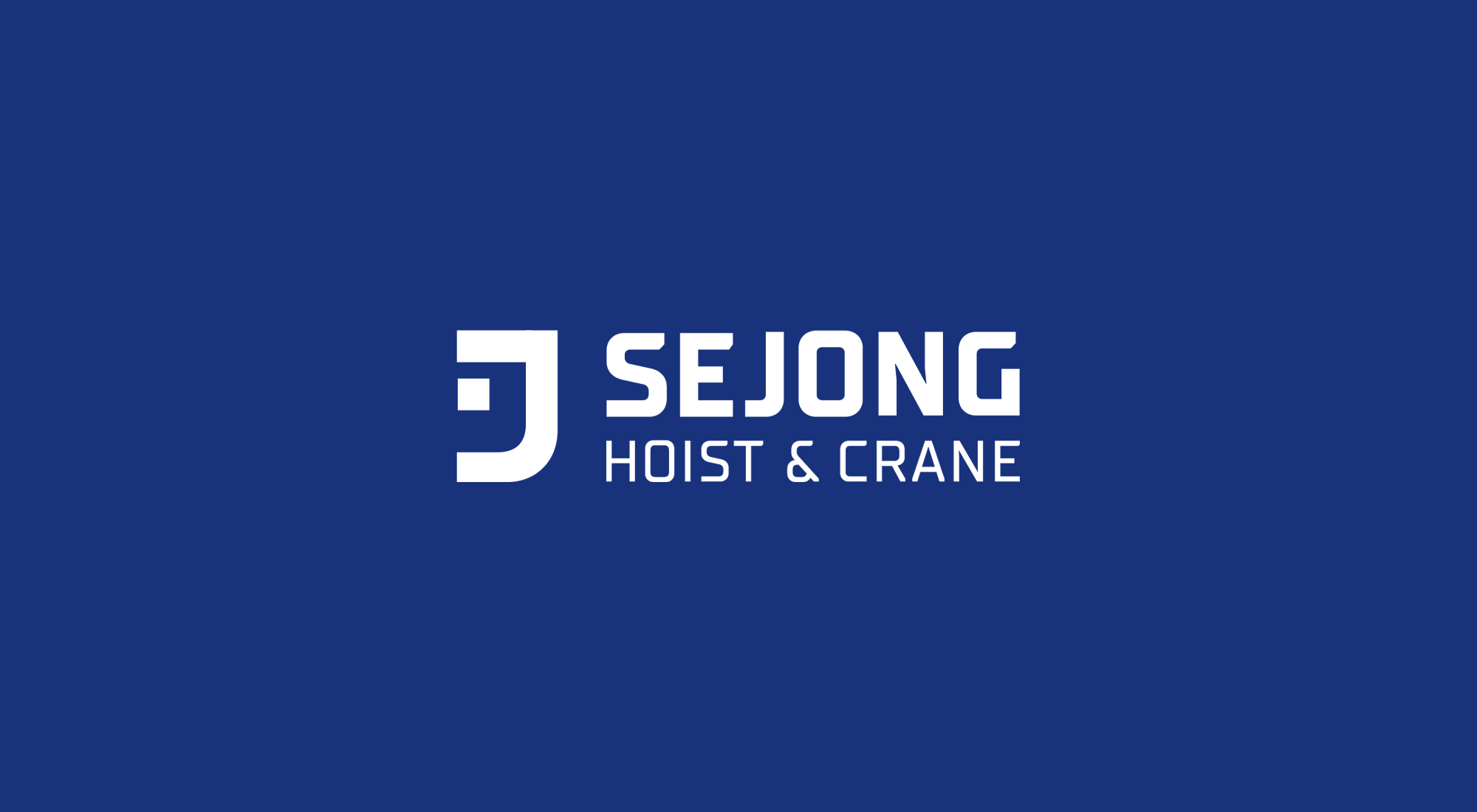 Sejong Hoist & Crane logo.