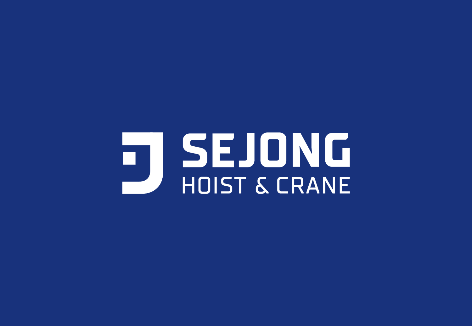 Sejong Hoist & Crane logo.