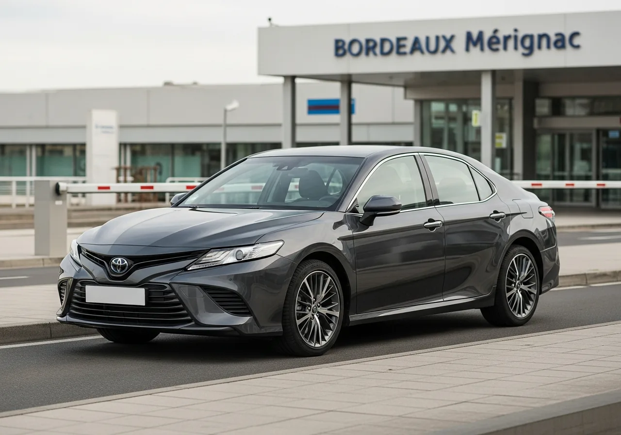 Berline éco hybride pour transfert aéroport Bordeaux