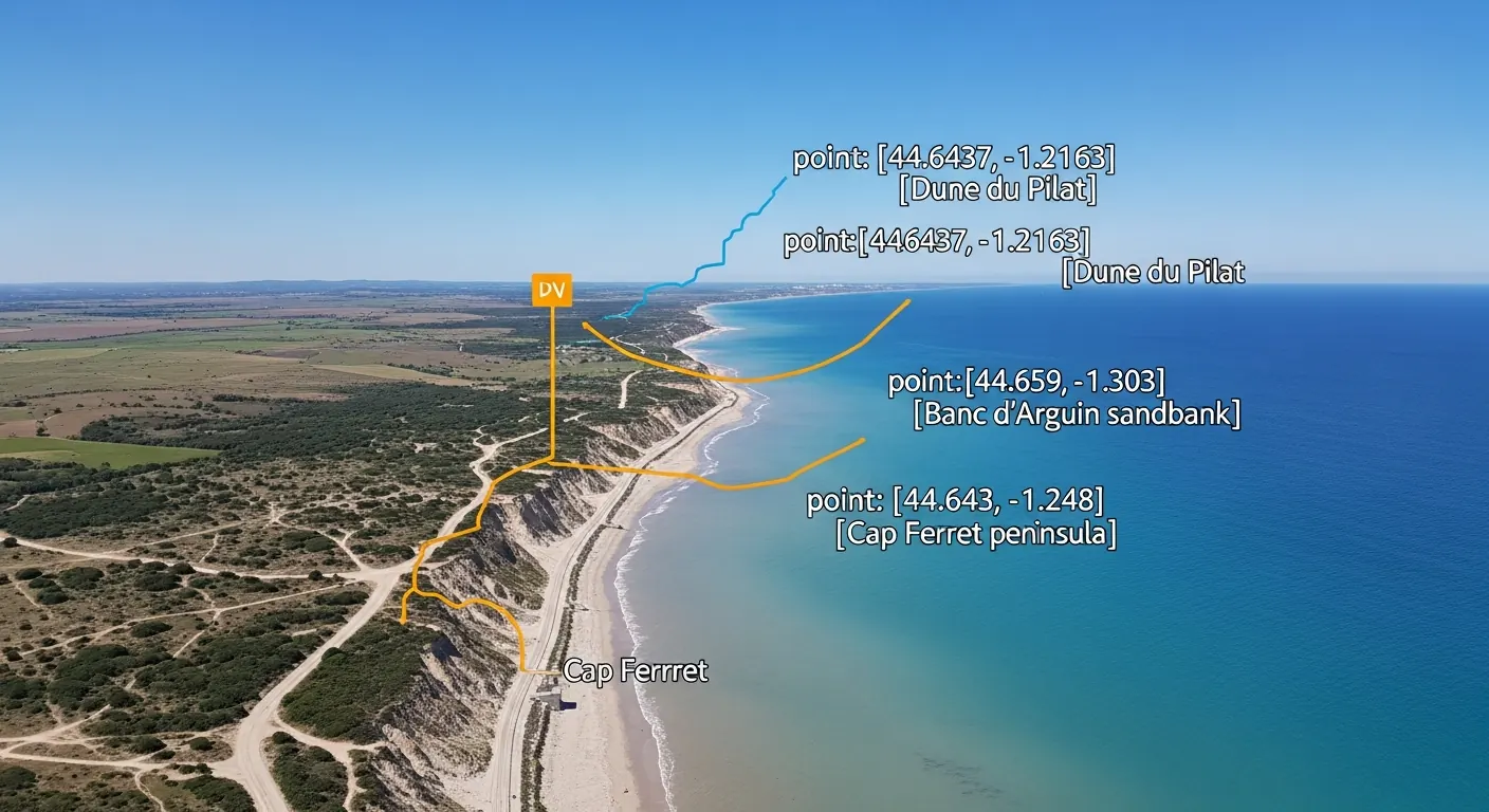 Bordeaux airport transfer to the Dune du Pilat