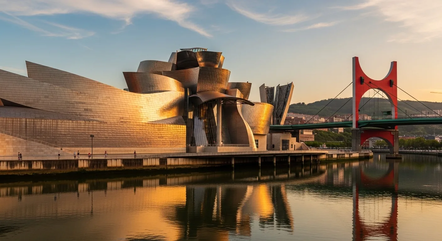 Bordeaux to Bilbao airport transfer, Guggenheim Museum