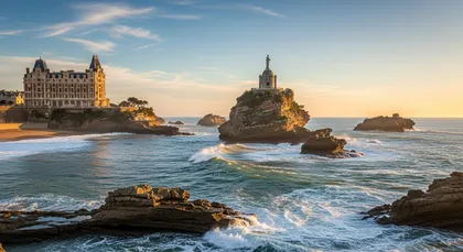 Chauffeur privé VTC Bordeaux vers Biarritz, côte basque