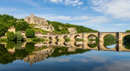 Bordeaux chauffeur to Brantôme — Périgord
