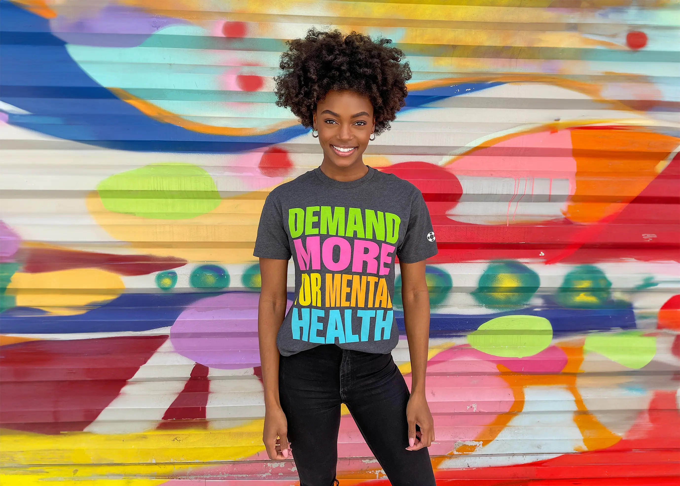 demand more for mental health tshirt
