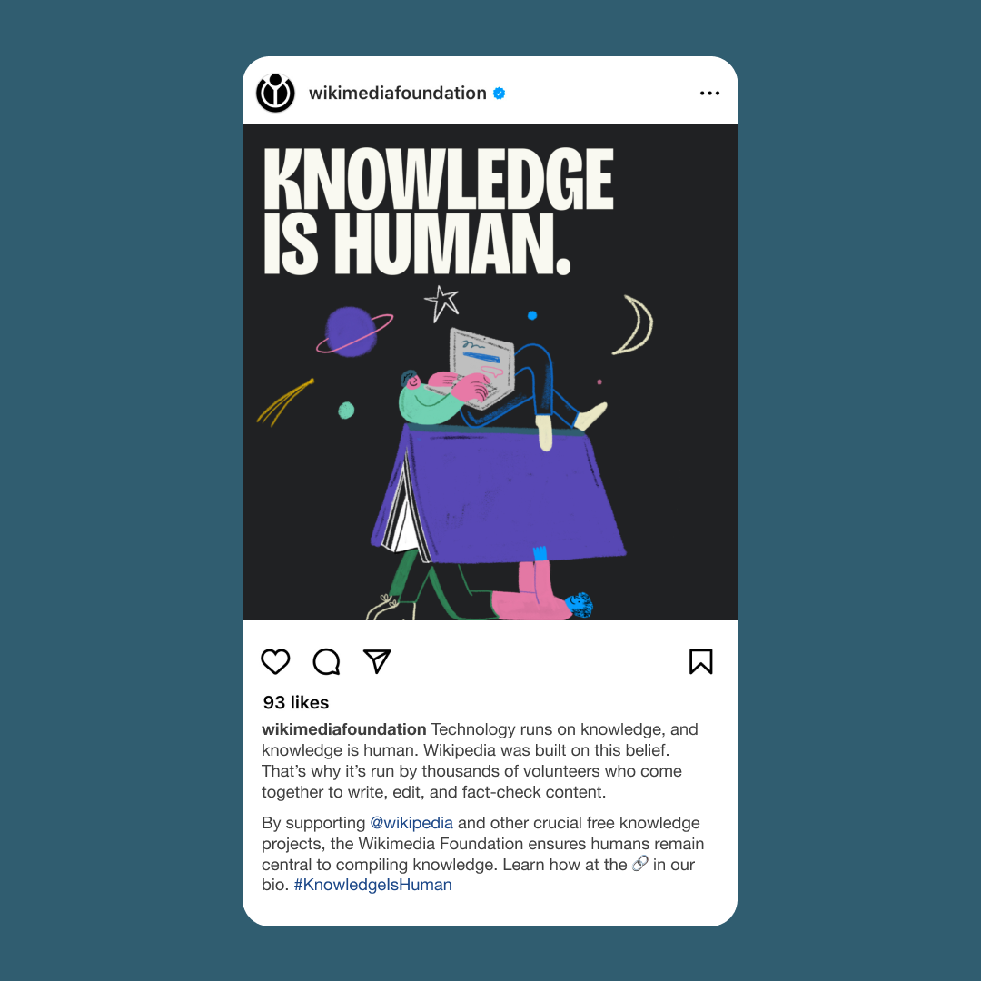 social media post