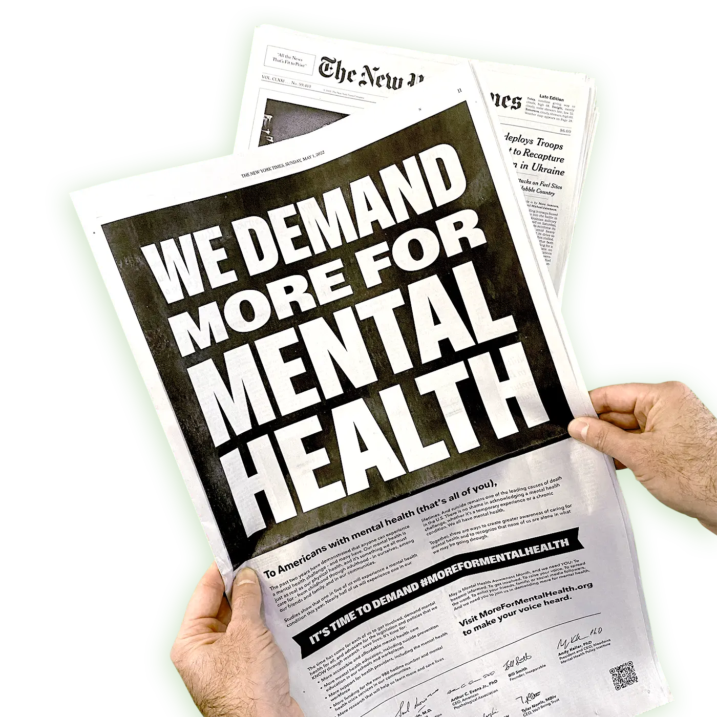 newspaper open letter