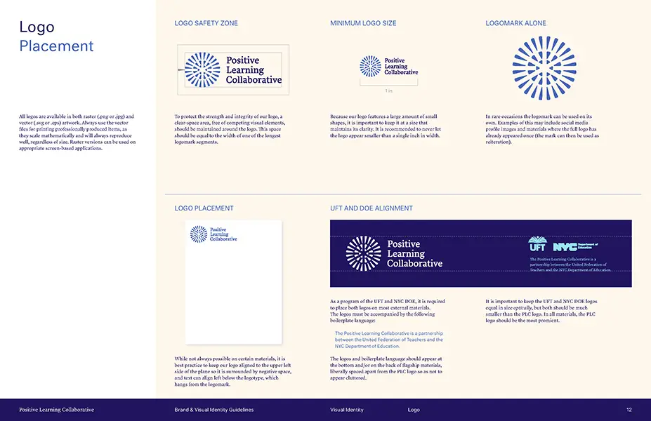 graphic guidelines page