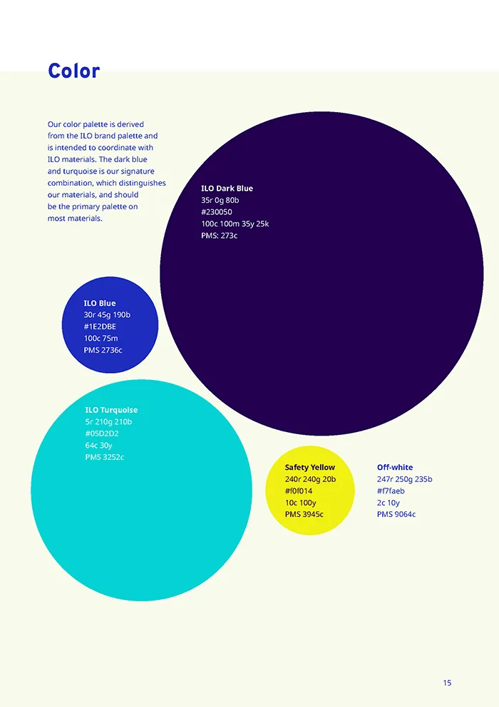 graphic guidelines page
