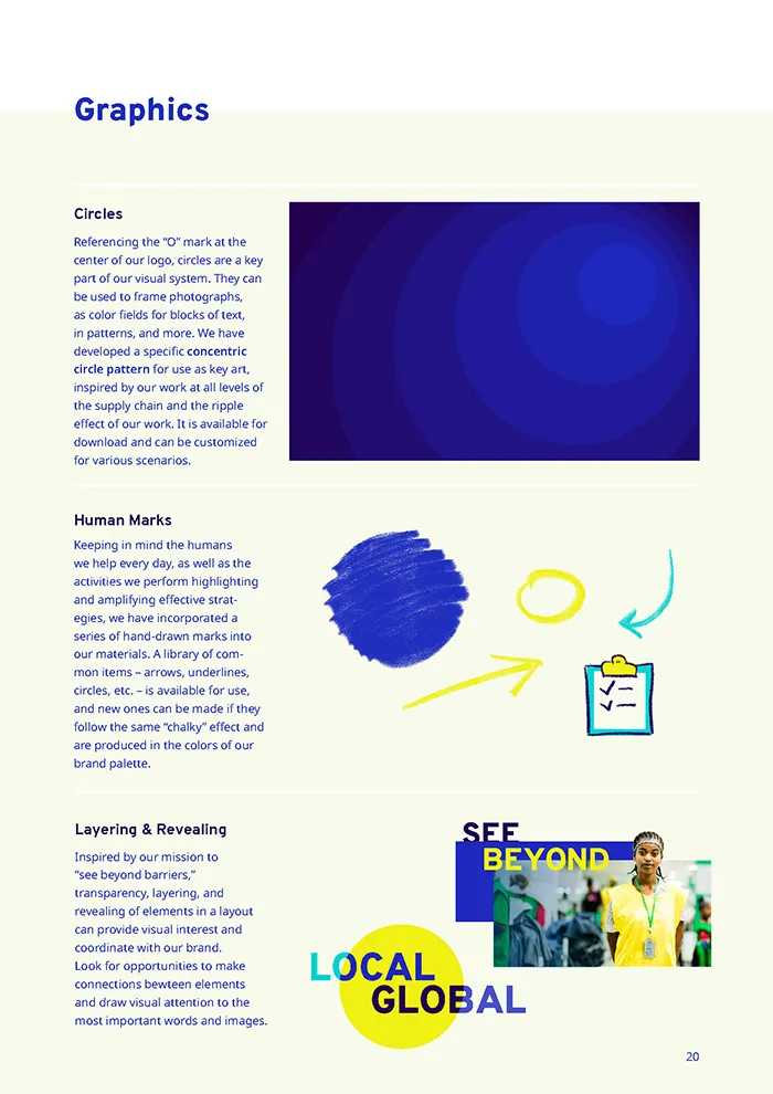 graphic guidelines page