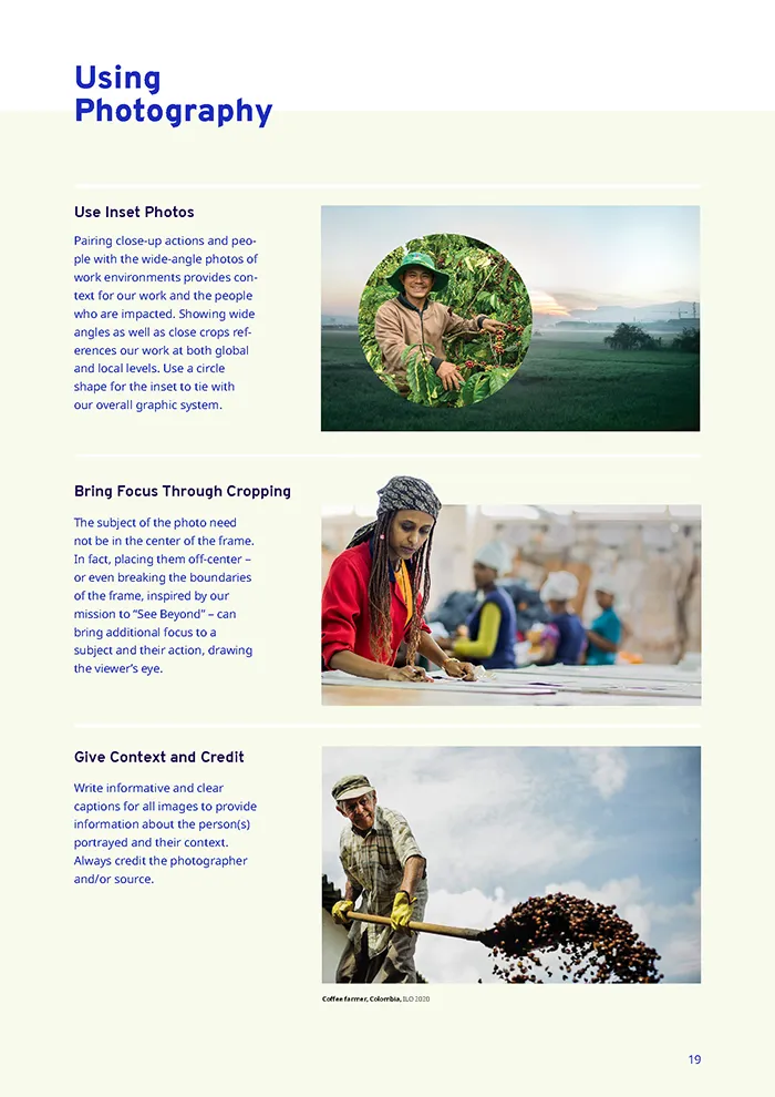 graphic guidelines page