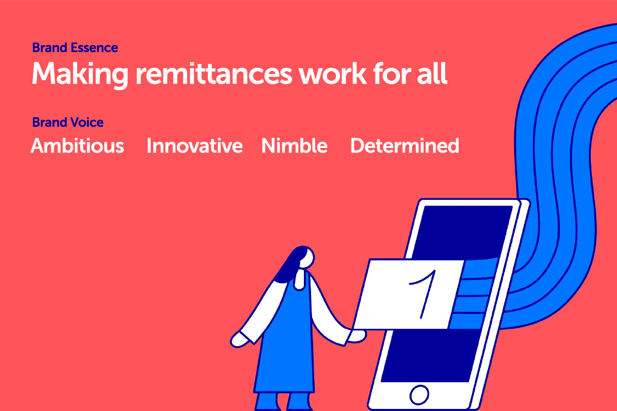 Migrant Money brand platform.
