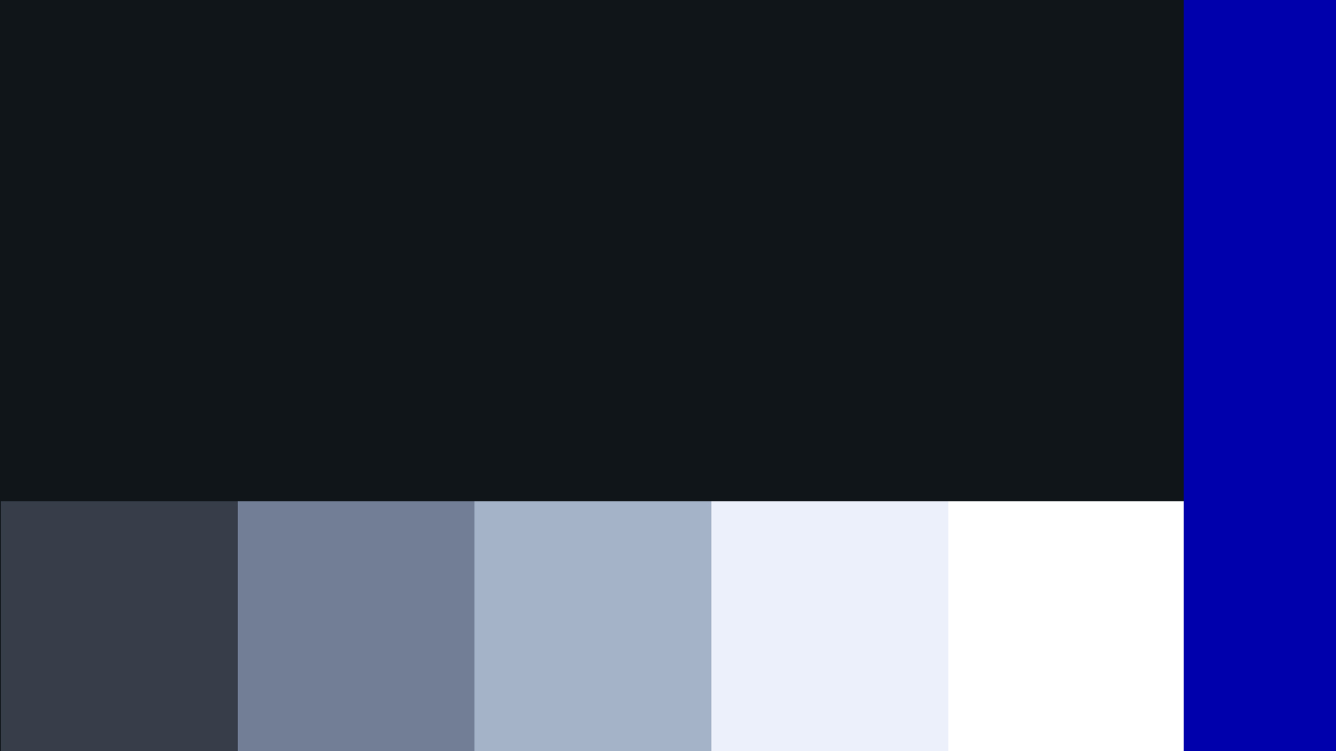 graphic of a color palette