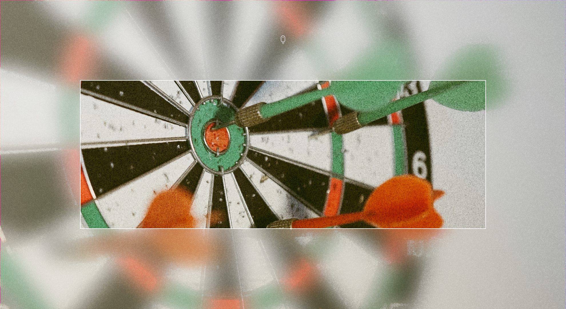 Photo of darts game with one dart hitting the target's centre