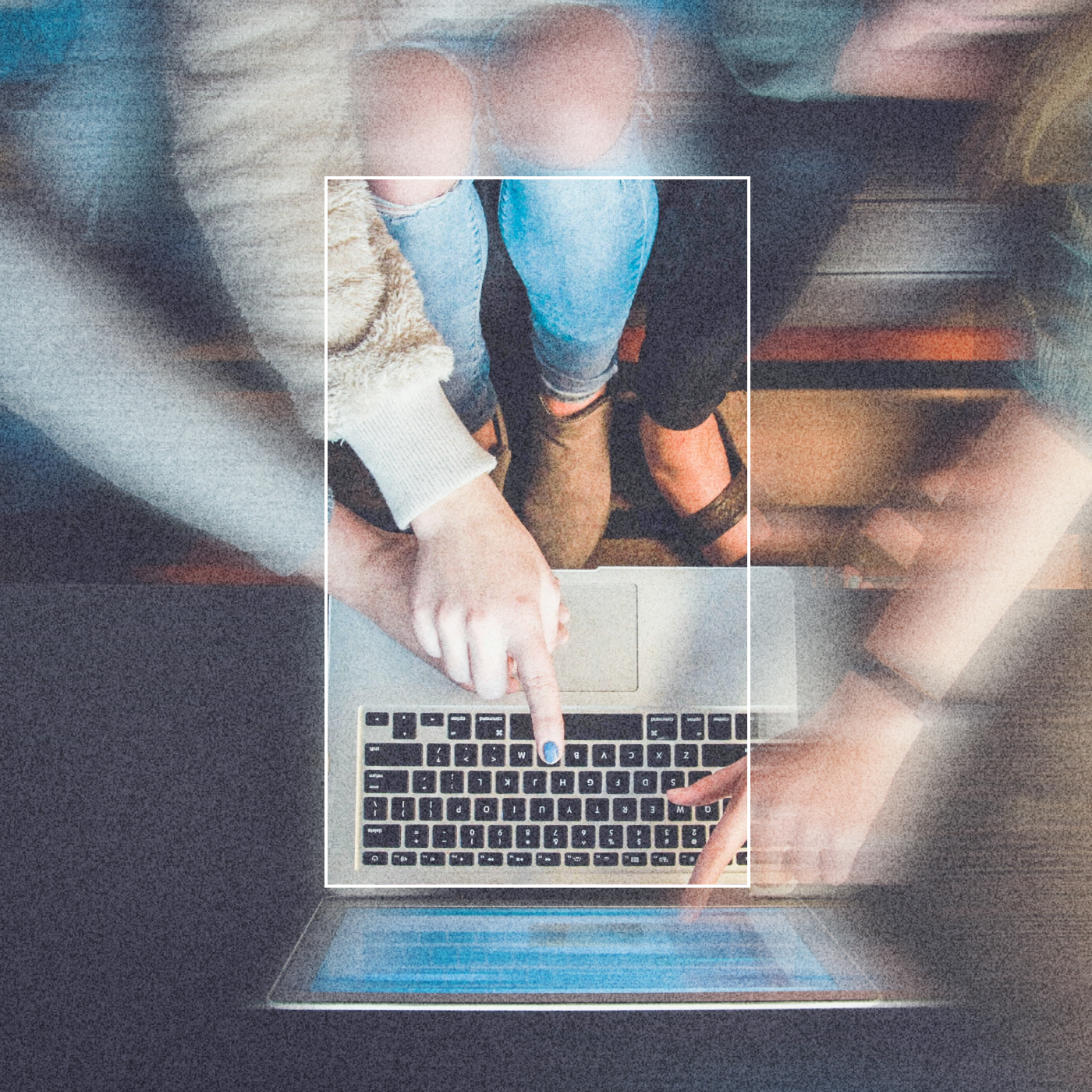 Photo of a team working on a digital product