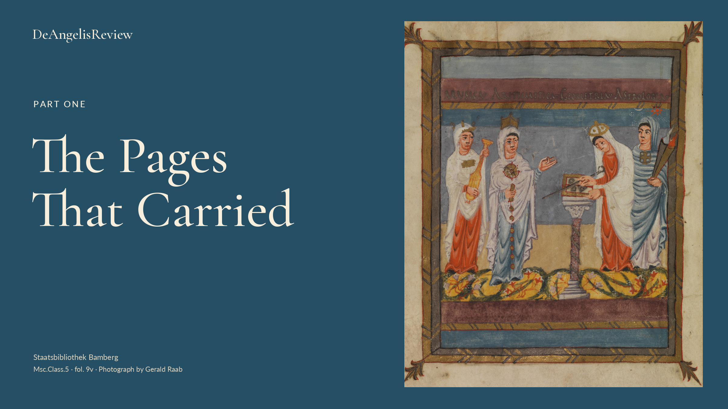 The Pages That Carried