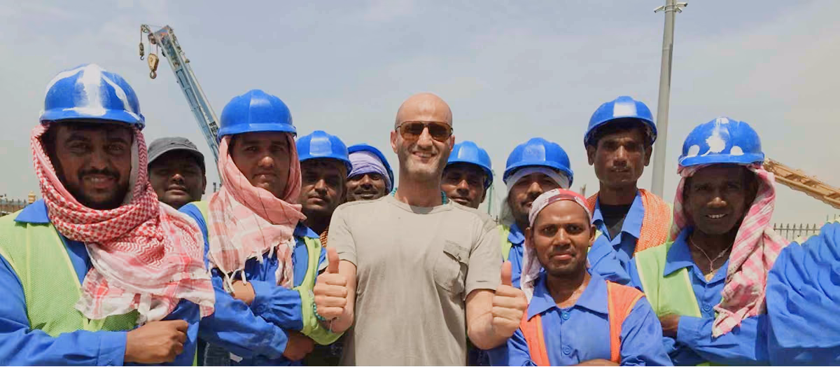 Moustafa Hamwi - giving back