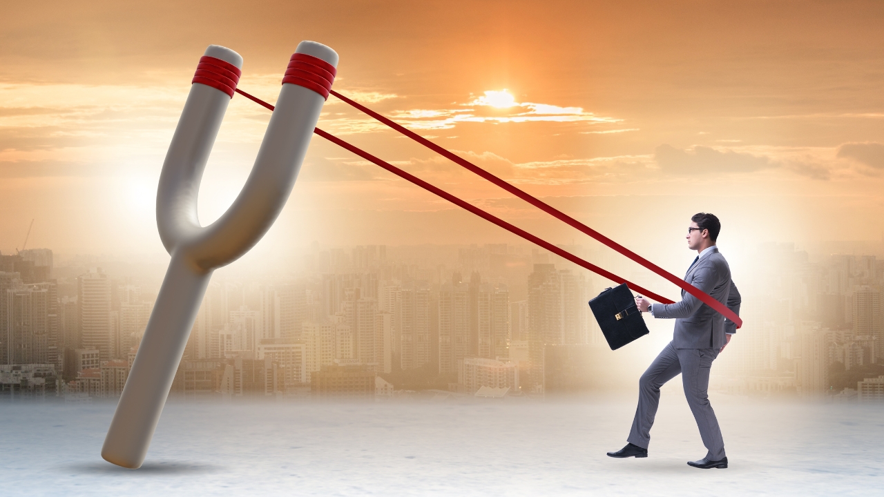 Person looking forward with determination, symbolising learning from the past and launching into a stronger future