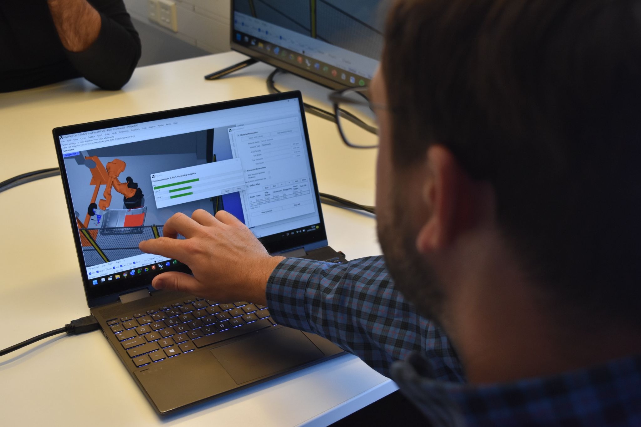 AddPath generating automated fiber placement toolpaths