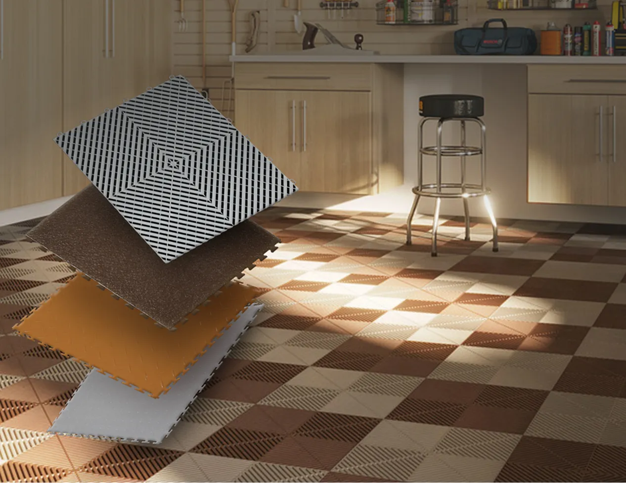 Garage Flooring Tiles