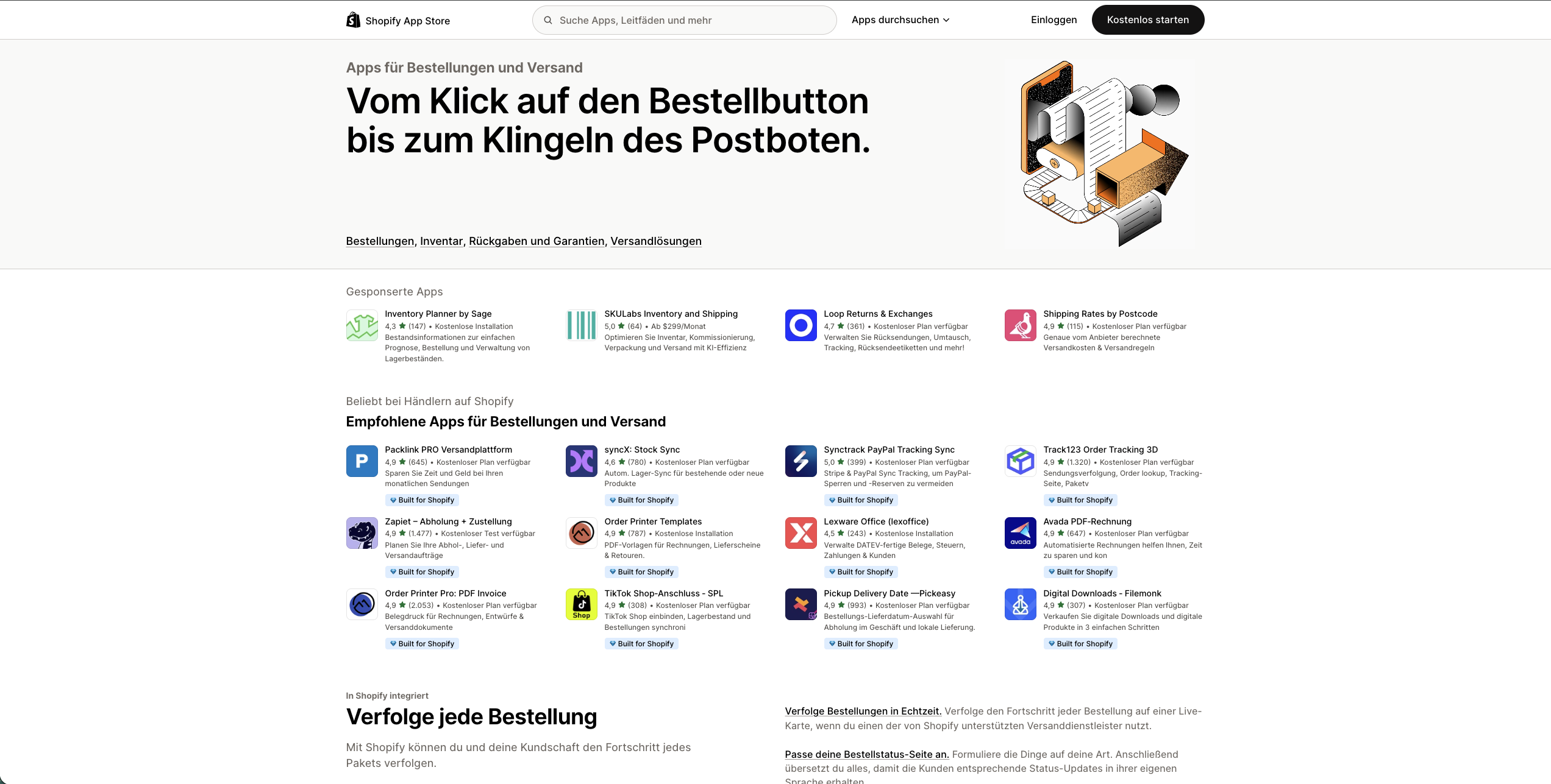 Shopify App Store Magento