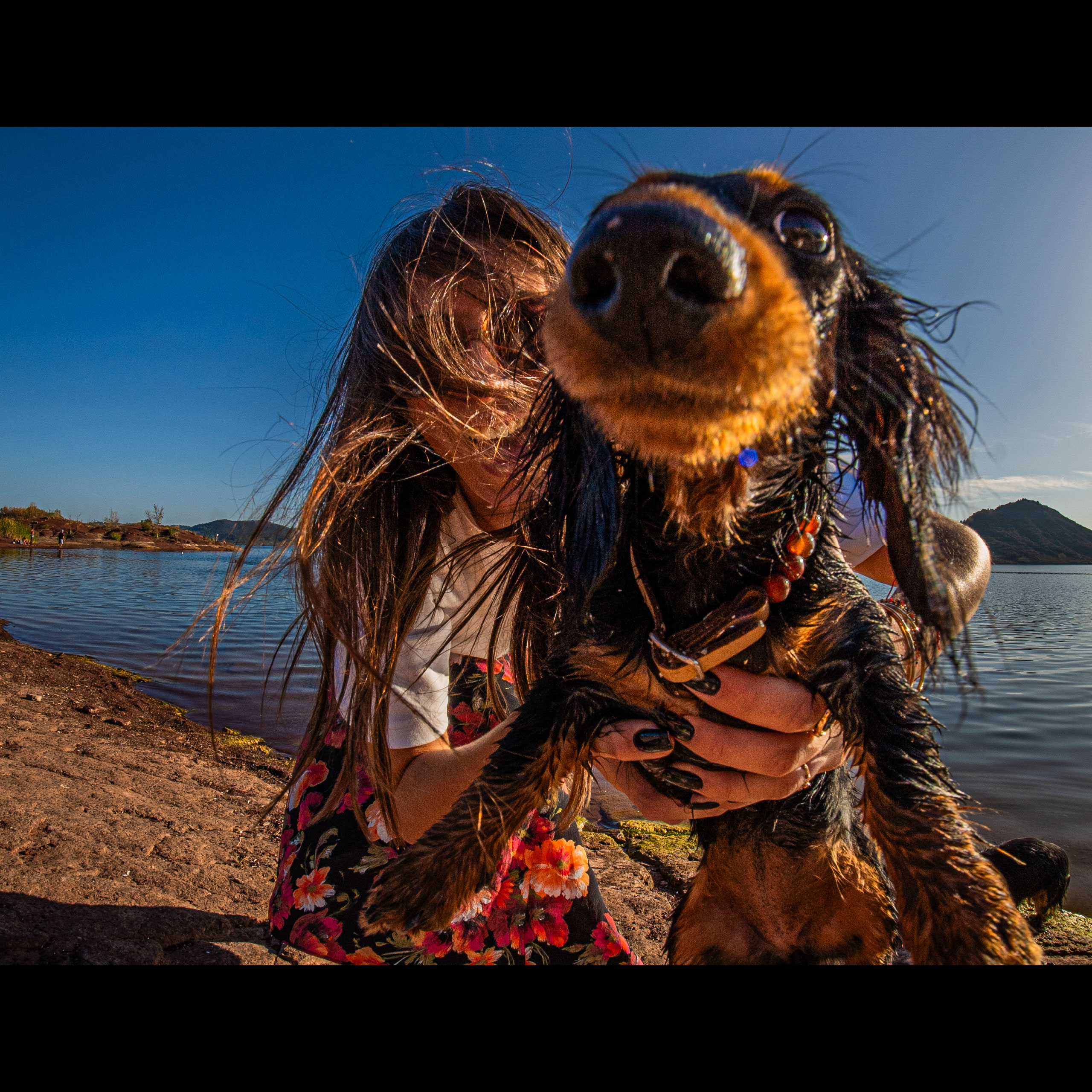 Shooting Été indien au Salagou